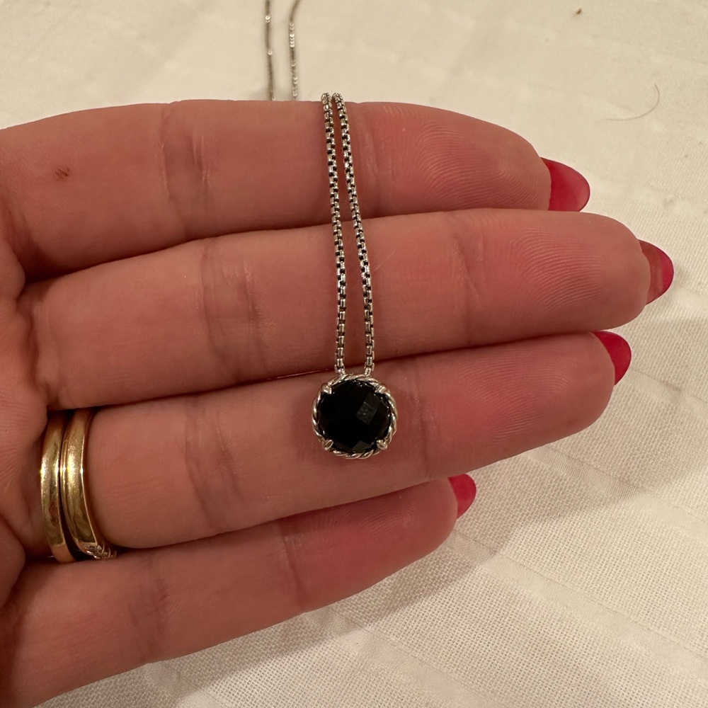 David Yurman Onyx Necklace